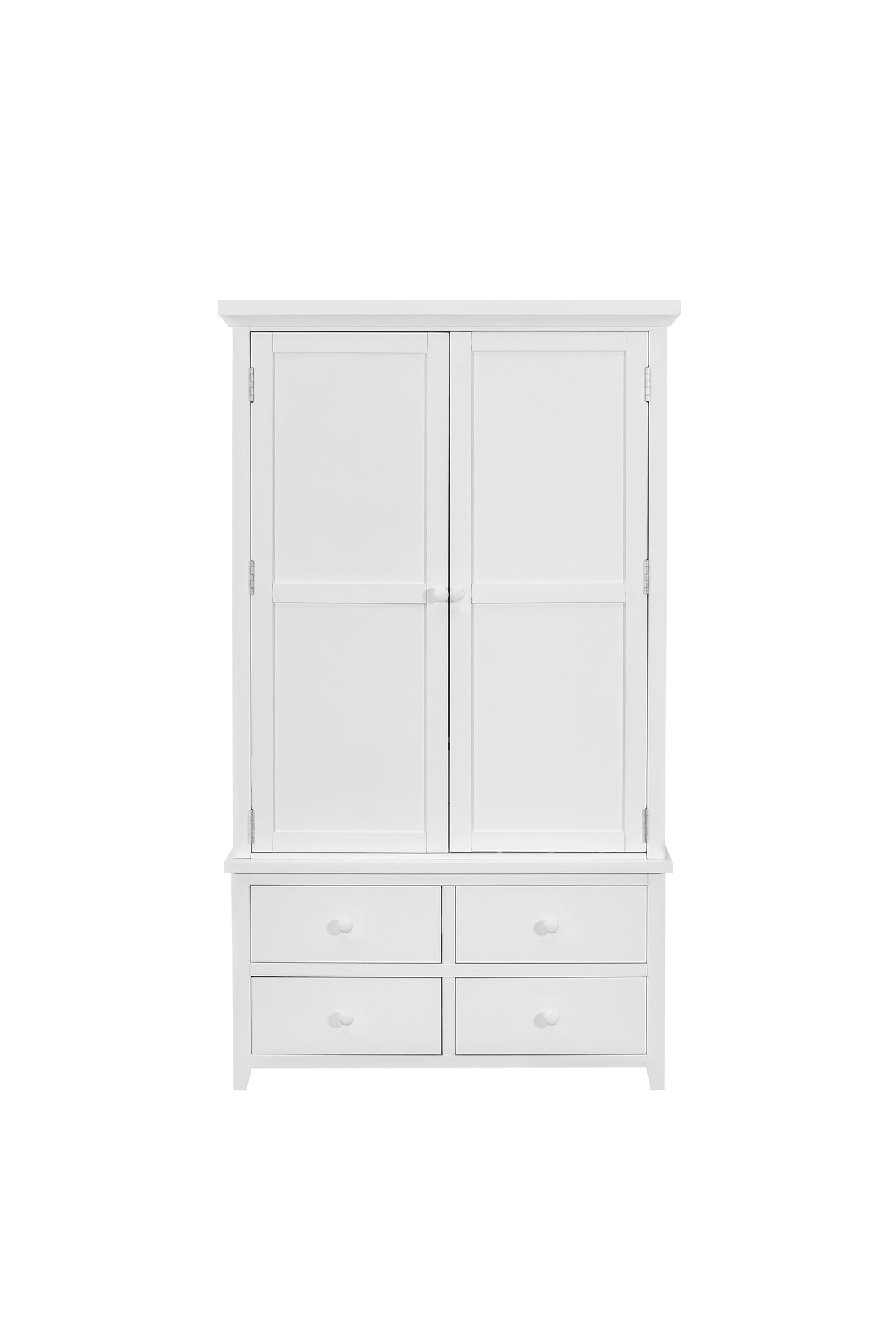 [Assembly&Show Video Available] TOPMAX Freestanding Large Kitchen Pantry Wooden Kitchen Storage Cabinet Cupboard with 8 Door Shelves,3 Adjustable Shelves,7 Drawers& 8 Wine Racks, White