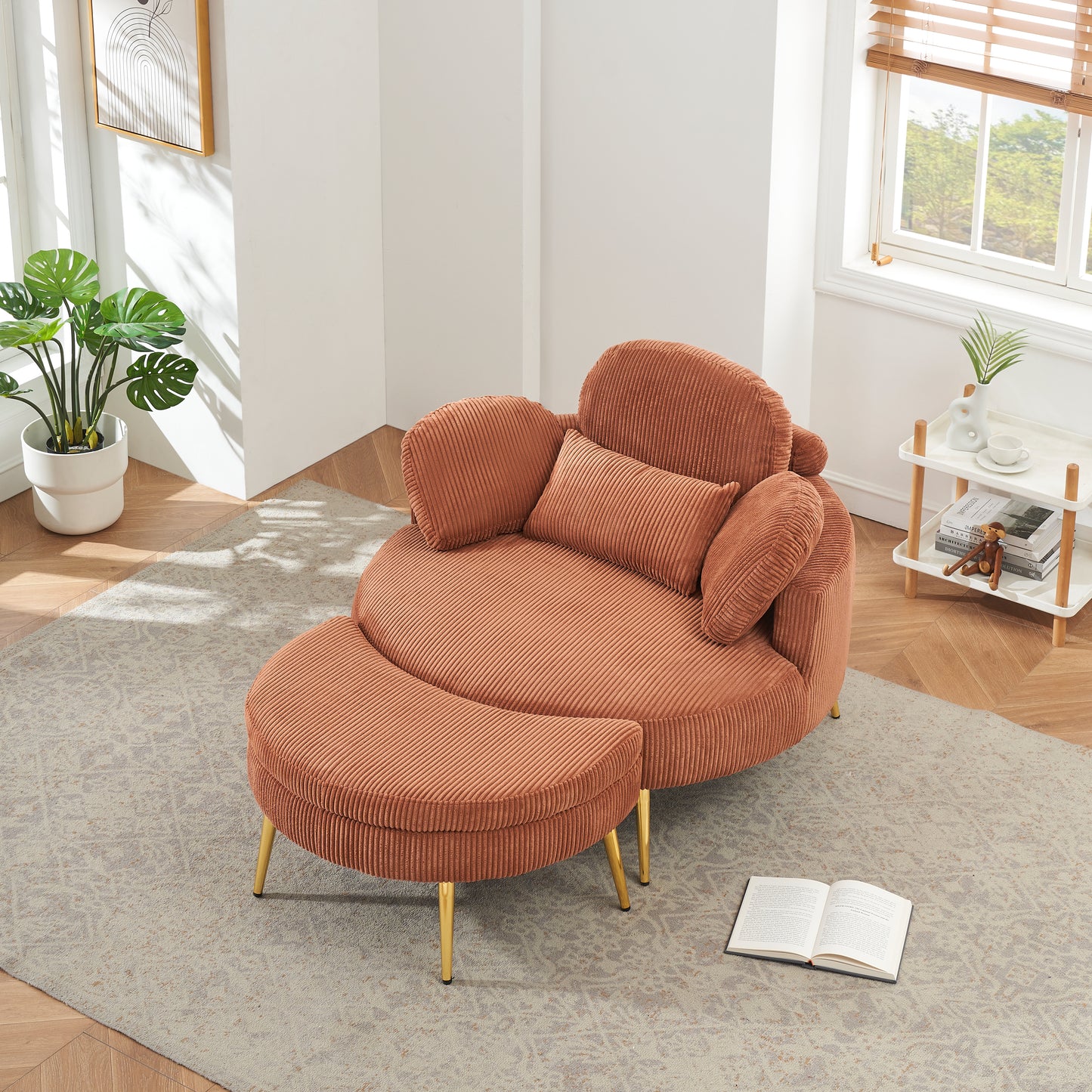 3206  comfortable seating suitable for small apartment bedroom space